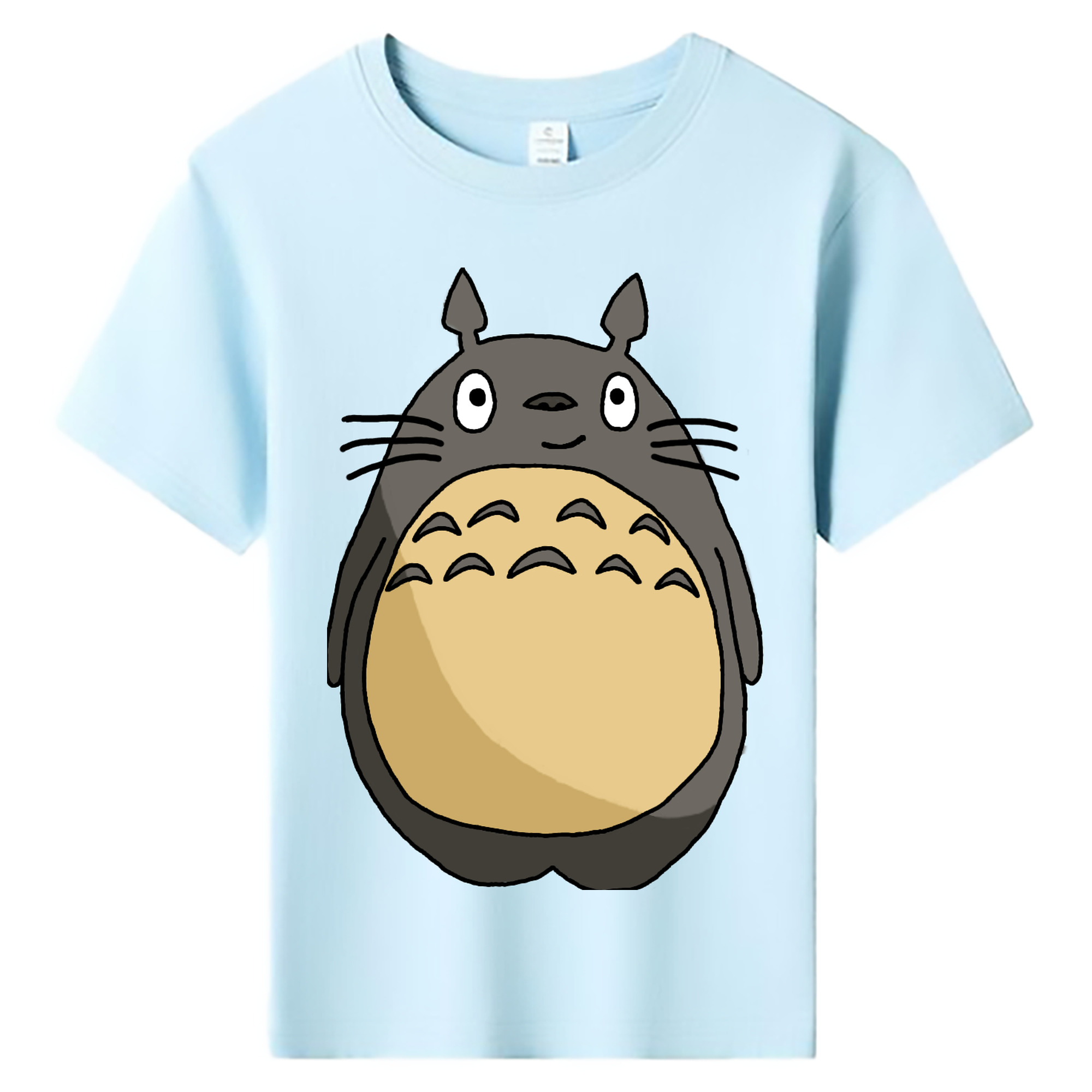 （画像用） となりのトトロ 草壁メイ 草壁サツキ My Neighbor Totoro Satsuki Kusakabe Mei Kusakabe 綿100％キッズTシャツ（フロントプリント）